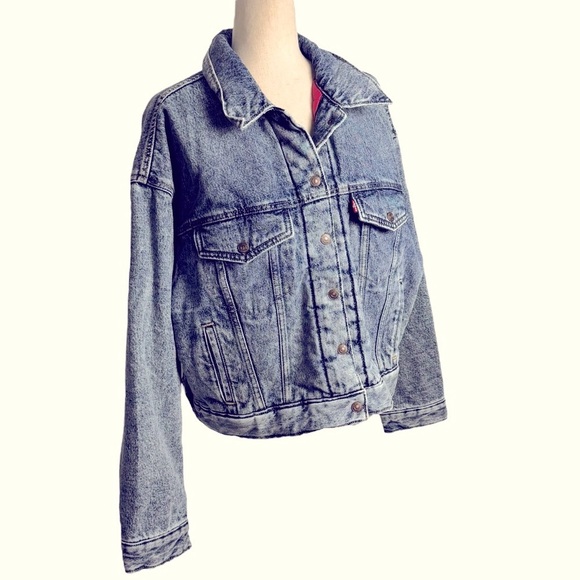 Levi’s Padded Trucker Denim Jacket Size XL - Picture 3 of 14